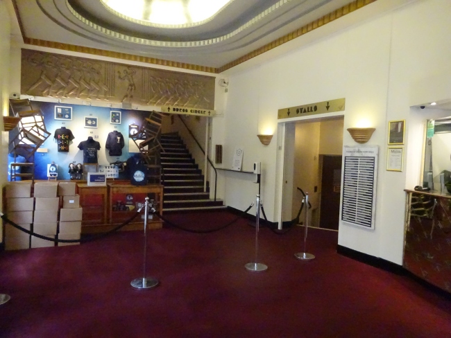  Cambridge Theatre Foyer,  32-34 Earlham Street  - in October 2021 