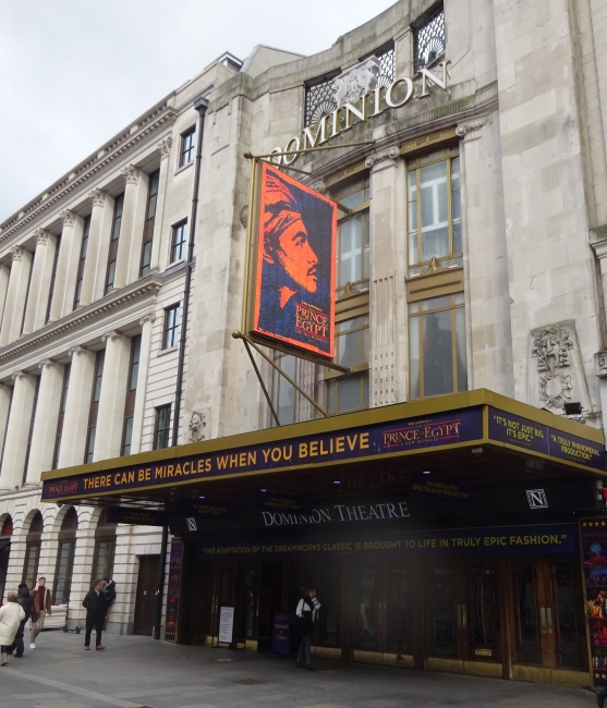  Dominion Theatre, 268-269 Tottenham Court Road, London in October 2021