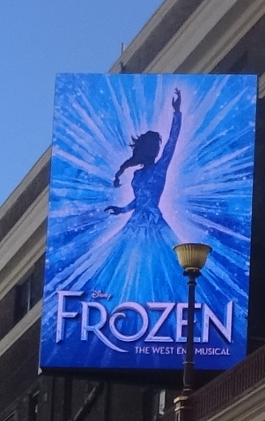 Frozen at the Theatre Royal, Drury lane
